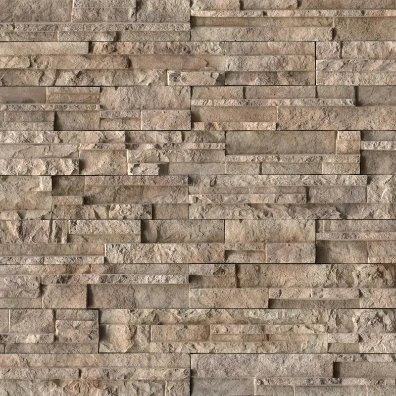 Terraforma Manufactured Stacked Stone Panel Wall Tile Assorted Sizes (15 Pieces, 5.4 Sq. Ft. per Box)