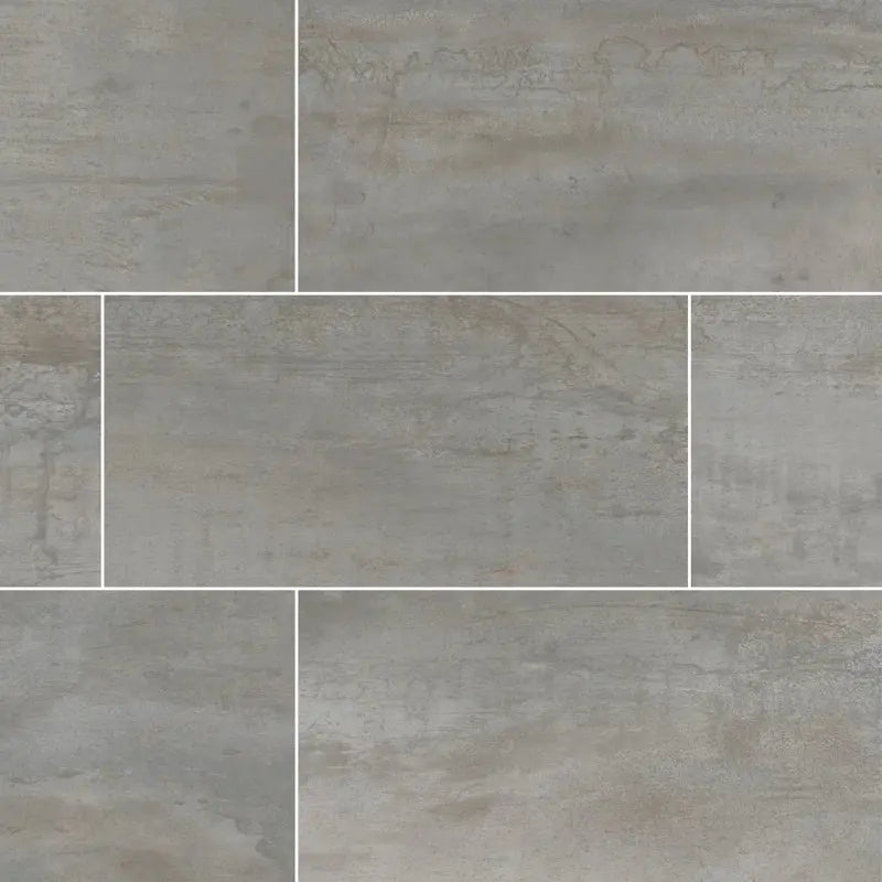 Oxide 12" X 24" Matte Metallic Look Wall & Floor Tile