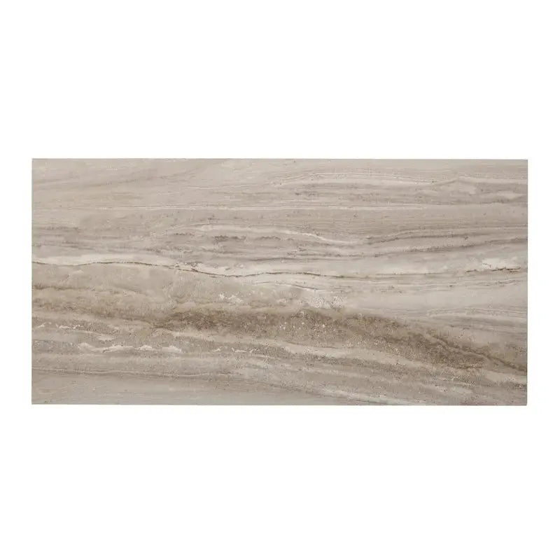 Famed 12" X 24" Porcelain Marble Look Wall & Floor Tile