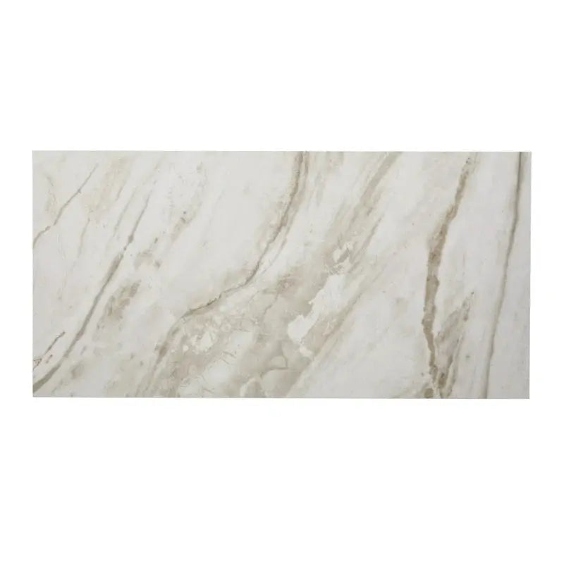 Famed 12" X 24" Porcelain Marble Look Wall & Floor Tile