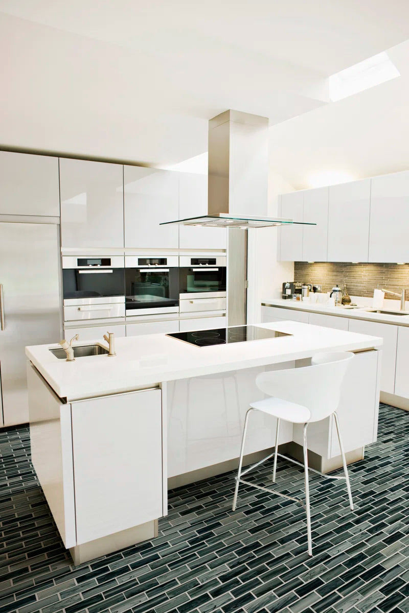 Ombre 2" X 6" Glass Mosaic Wall Tile