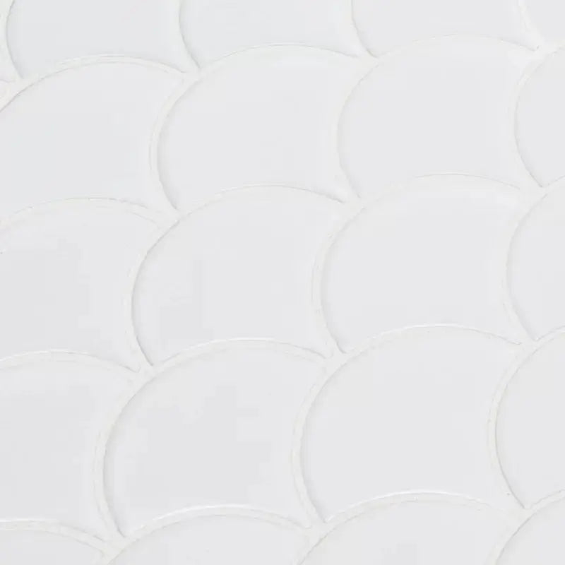 Domino White 9.96 X 13.11 Porcelain Mosaic Tile