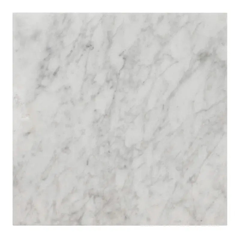Carrara White 12"X12" Polished Marble Field Tile