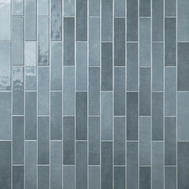 Renzo 3" X 12" Glossy Ceramic Subway Wall Tile