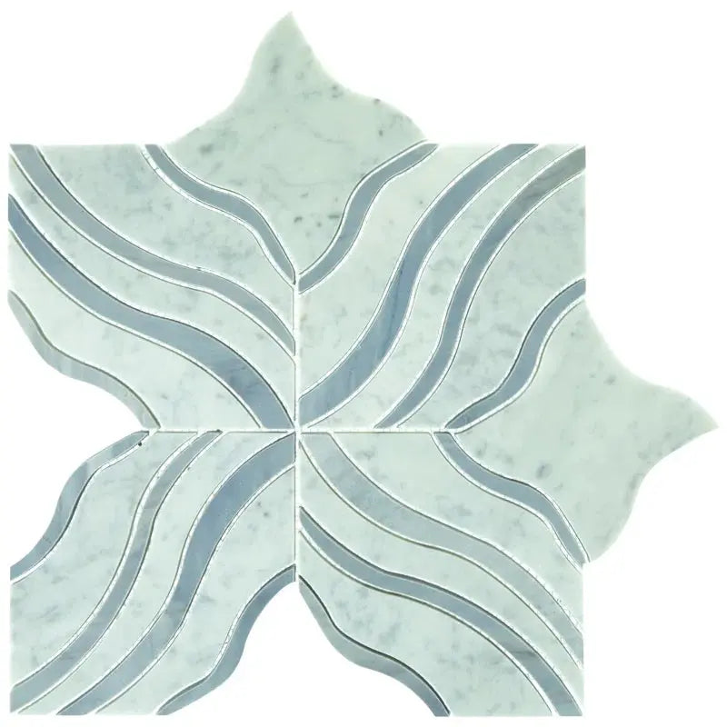 Lavaliere Carrara Natural Stone Mosaic Wall Tile