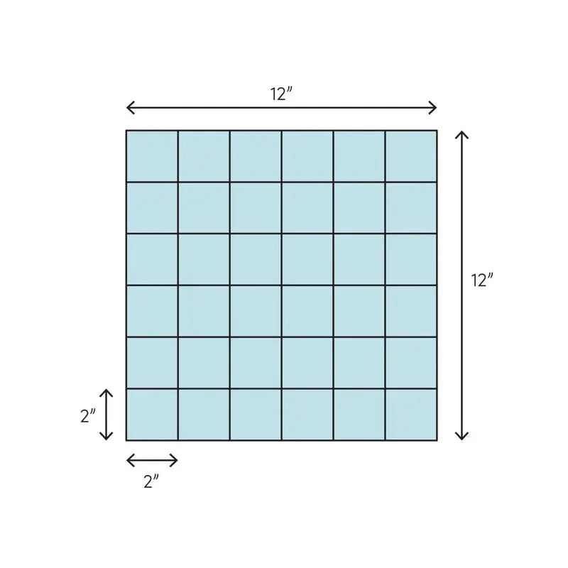 Haut Monde 2" X 2" Ceramic Mosaic Tile