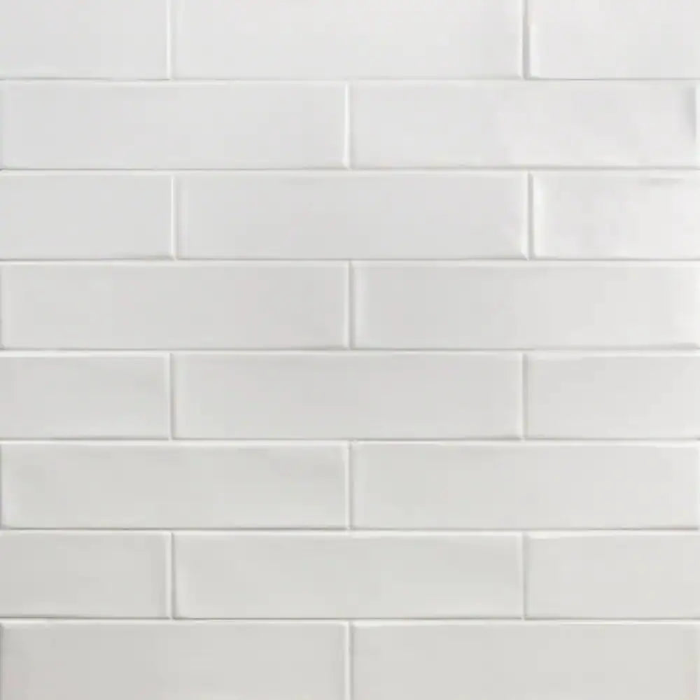 Birmingham Bianco 3 In. X 12 In. 8Mm Polished Ceramic Subway Tile (5.38 Sq. Ft. / Box)