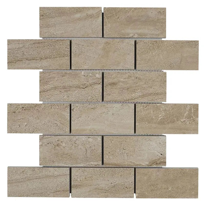 Florentine 2" X 4" Mosaic Tile in Nociolla