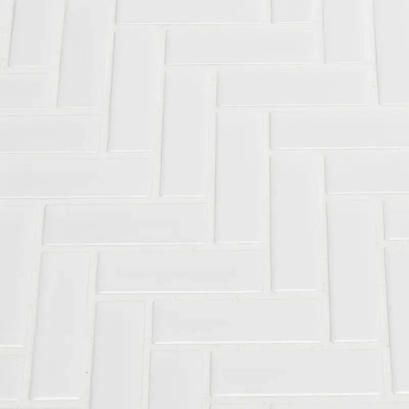 Domino 1" X 3" Porcelain Herringbone Mosaic Wall & Floor Tile