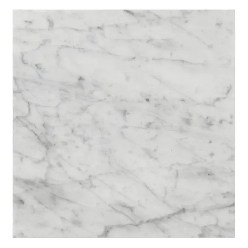 Carrara White 12"X12" Polished Marble Field Tile