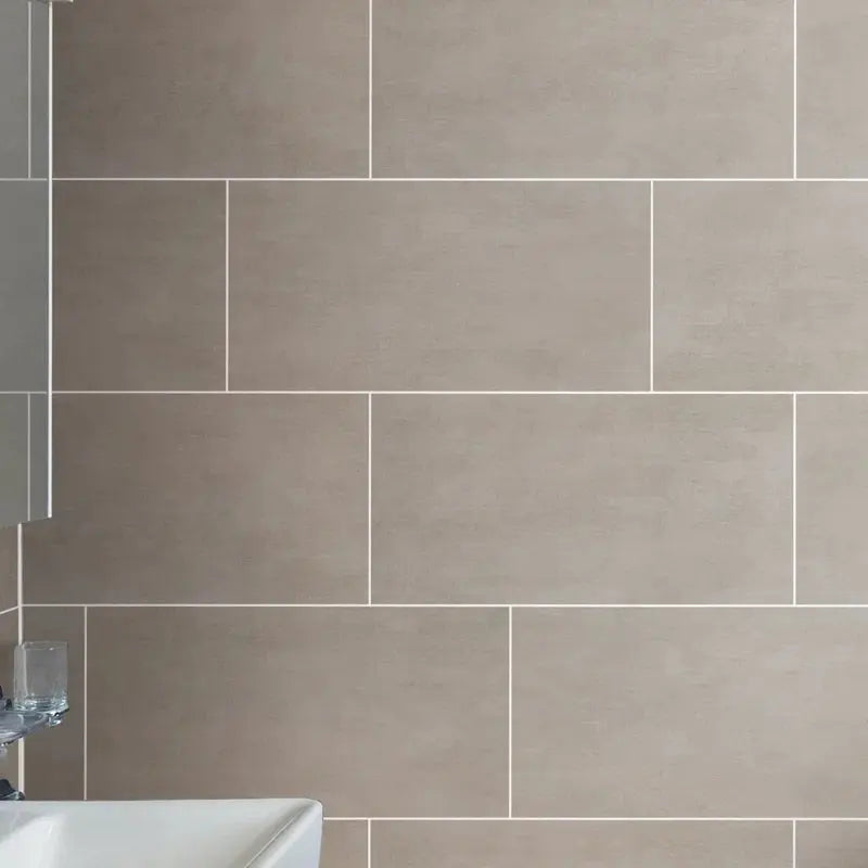Gridscale 12" X 24" Matte Ceramic Wall & Floor Tile