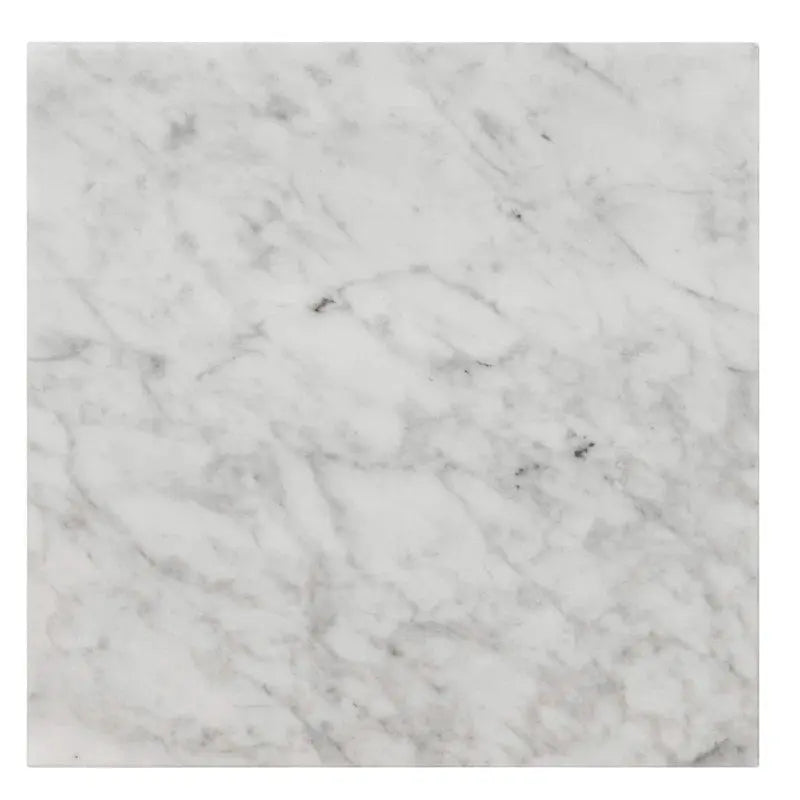 Carrara White 12"X12" Polished Marble Field Tile