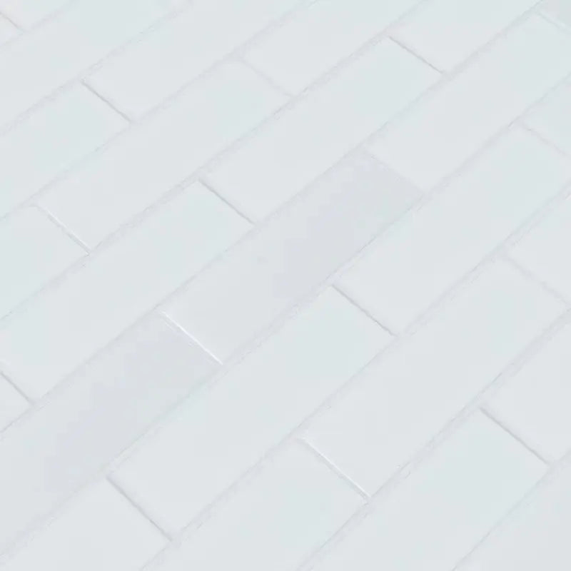 Retro Bianco Brick 2" X 6" Porcelain Mosaic Tile