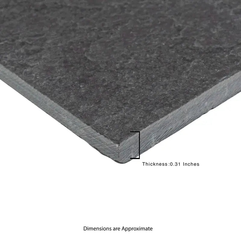 Montauk 3" X 6" Slate Subway Wall & Floor Tile