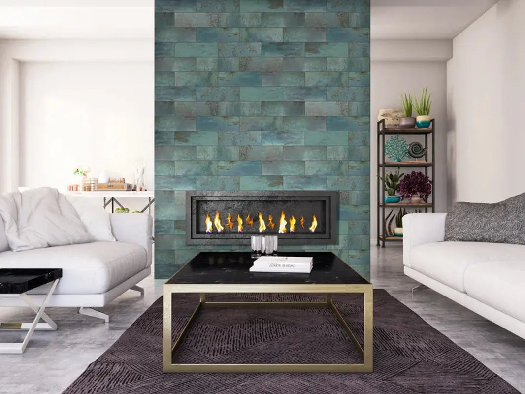 Marza 4" X 12" Glossy Ceramic Subway Wall Tile