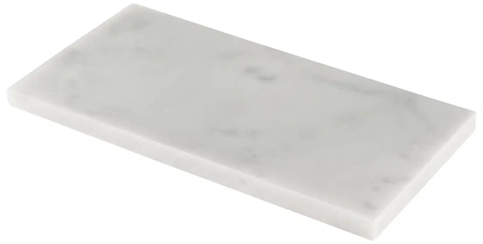 Carrara White 3" X 6" Honed Marble Subway Tile