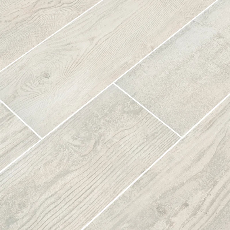 Caldera 8" X 47" Matte Porcelain Wood Look Floor & Wall Tile