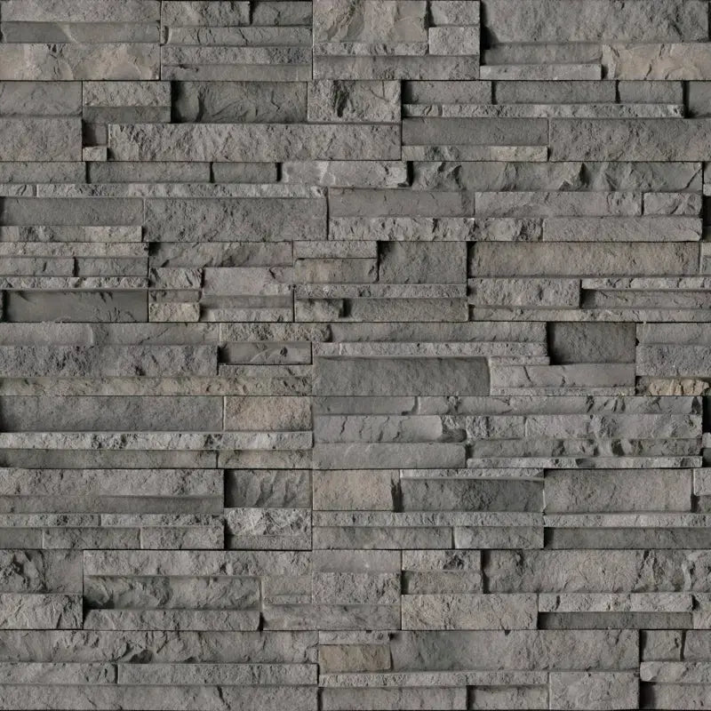 Terraforma Manufactured Stacked Stone Panel Wall Tile Assorted Sizes (15 Pieces, 5.4 Sq. Ft. per Box)