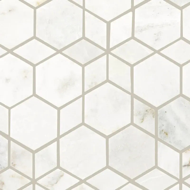 Raine 11" X 13" Natural Stone Honeycomb Mosaic Wall Tile