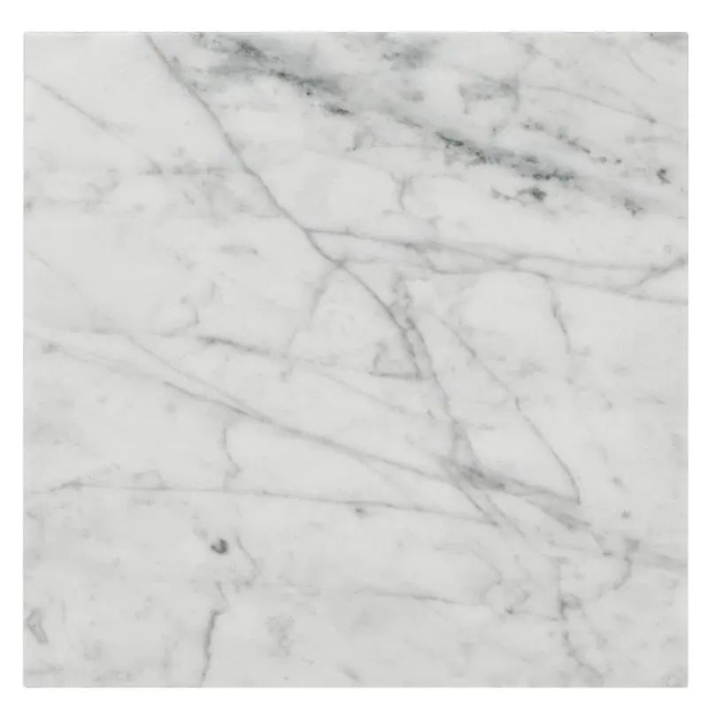 Carrara White 12"X12" Polished Marble Field Tile