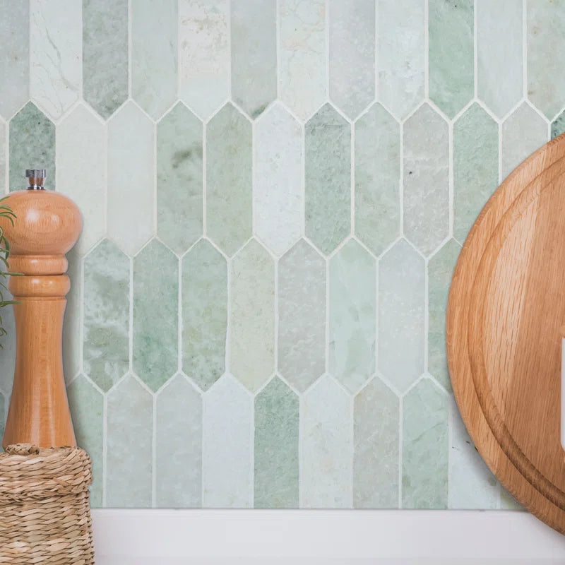 Picket 10" X 14" Mosaic Wall & Floor Tile