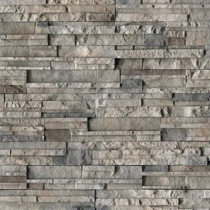 Terraforma Manufactured Stacked Stone Panel Wall Tile Assorted Sizes (15 Pieces, 5.4 Sq. Ft. per Box)