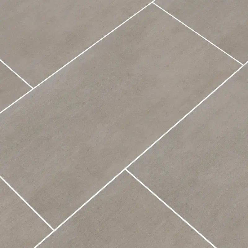 Gridscale 12" X 24" Matte Ceramic Wall & Floor Tile