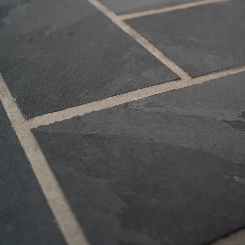 Montauk 4" X 12" Gauged Slate Subway Floor and Wall Tile