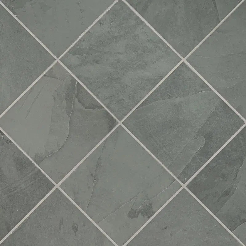 Montauk 12" X 12" Gauged Slate Floor and Wall Tile