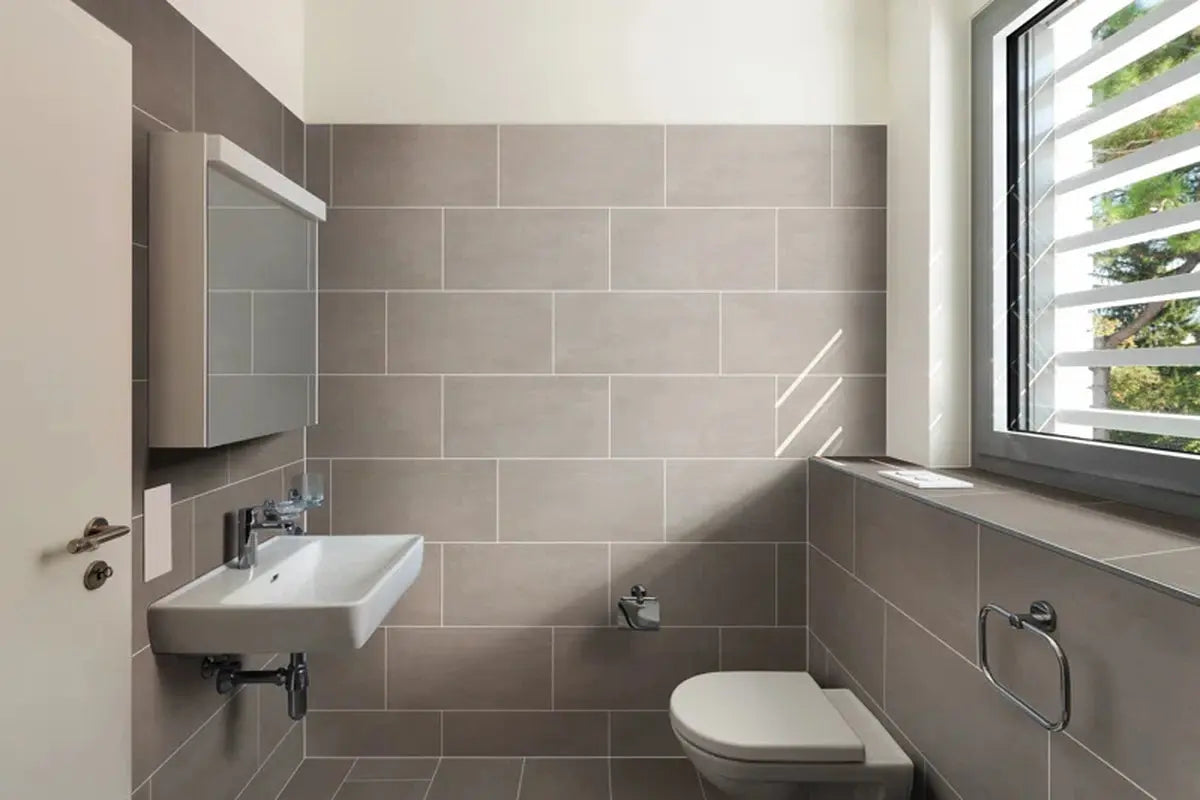 Gridscale 12" X 24" Matte Ceramic Wall & Floor Tile