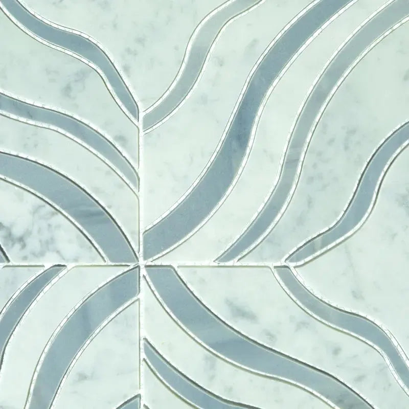 Lavaliere Carrara Natural Stone Mosaic Wall Tile