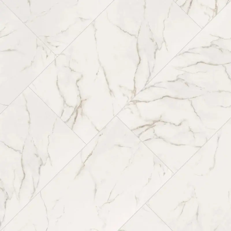 Kaya Calacatta Lucca 24" X 48" Polished Porcelain Marble Look Wall & Floor Tile