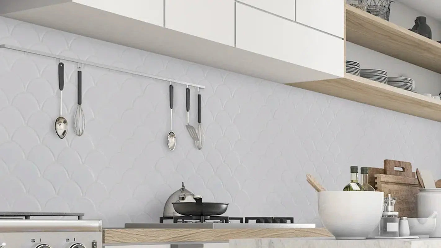 Domino White 9.96 X 13.11 Porcelain Mosaic Tile