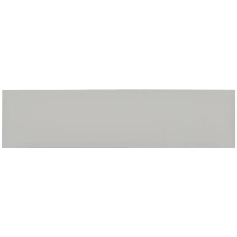 Gray Glossy 4" X 16" Ceramic Wall Tile
