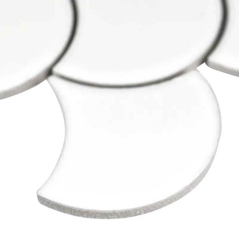 Domino White 9.96 X 13.11 Porcelain Mosaic Tile