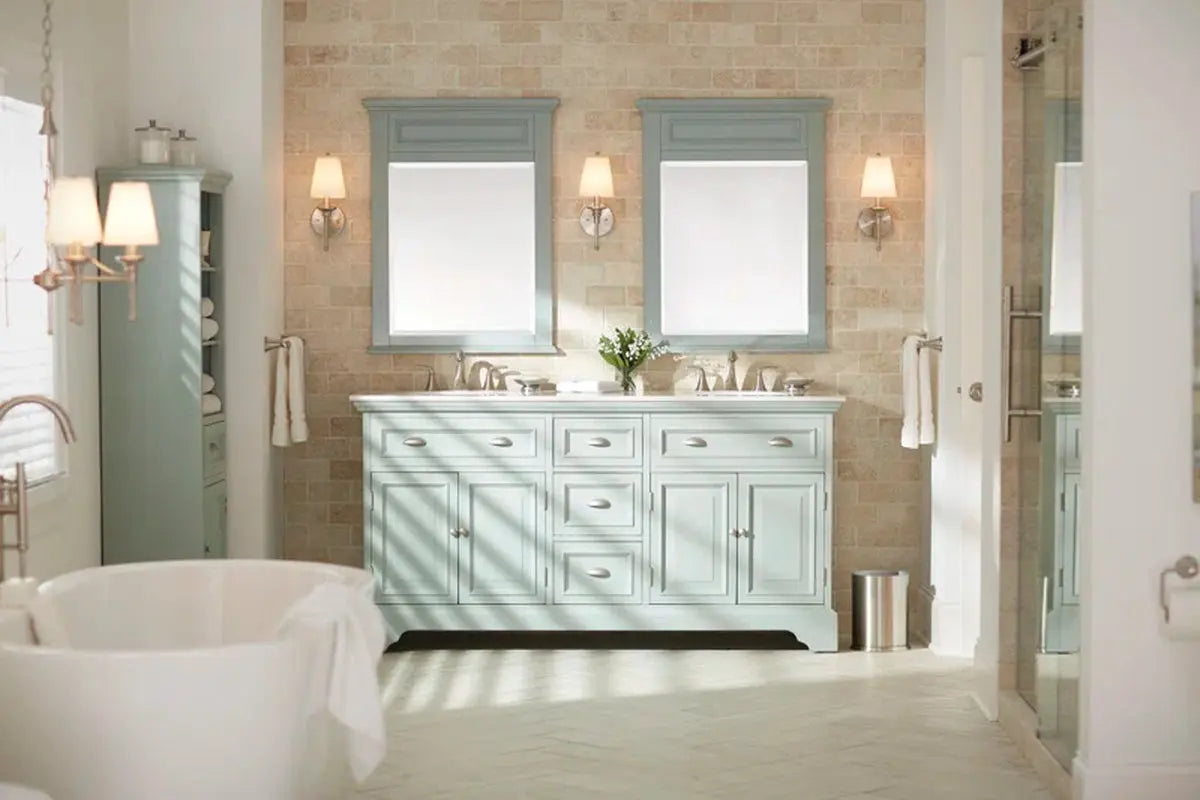 Bologna Chiaro 3" X 6" Tumbled Travertine Floor and Wall Tile