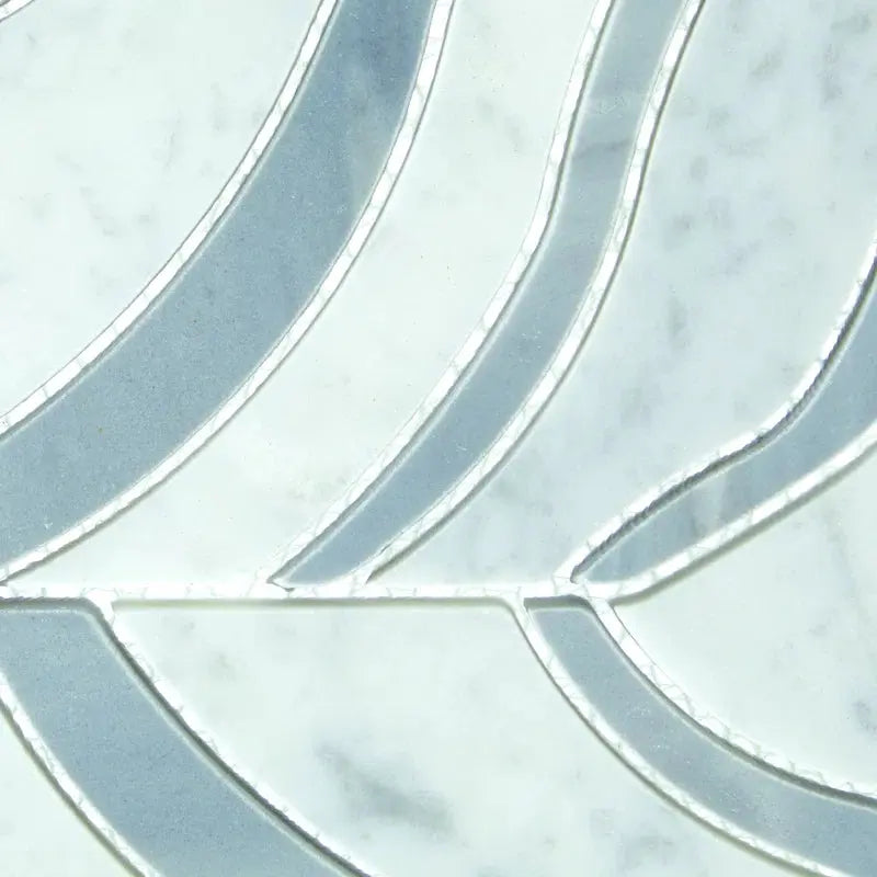Lavaliere Carrara Natural Stone Mosaic Wall Tile