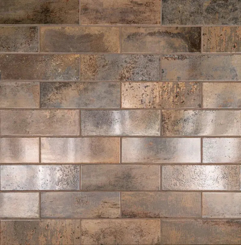 Marza 4" X 12" Glossy Ceramic Subway Wall Tile