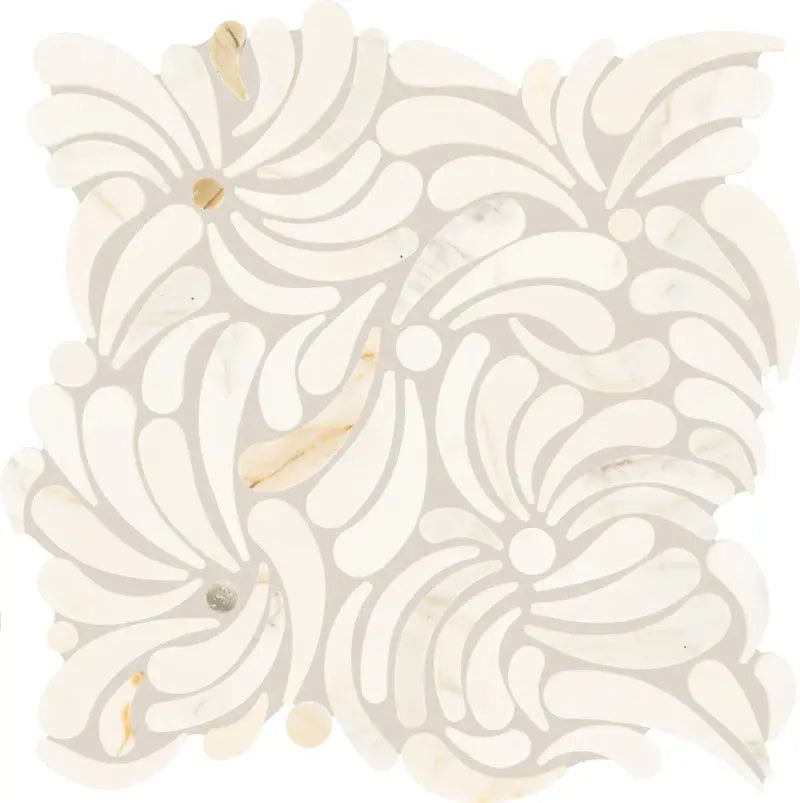 Lavaliere Natural Stone Windblown Mosaic (10 PC per Carton) (10.20 SQFT per Carton)