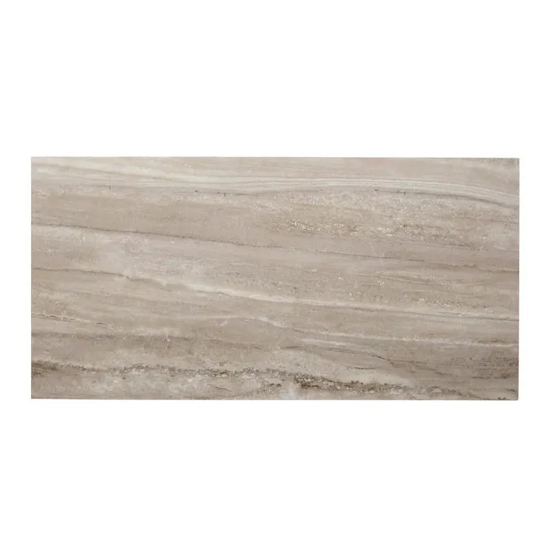 Famed 12" X 24" Porcelain Marble Look Wall & Floor Tile
