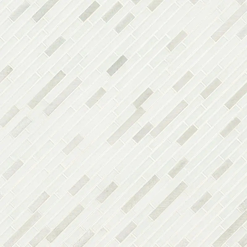 Lucid Sky Metal/Glass Mosaic Sheet Wall Tile