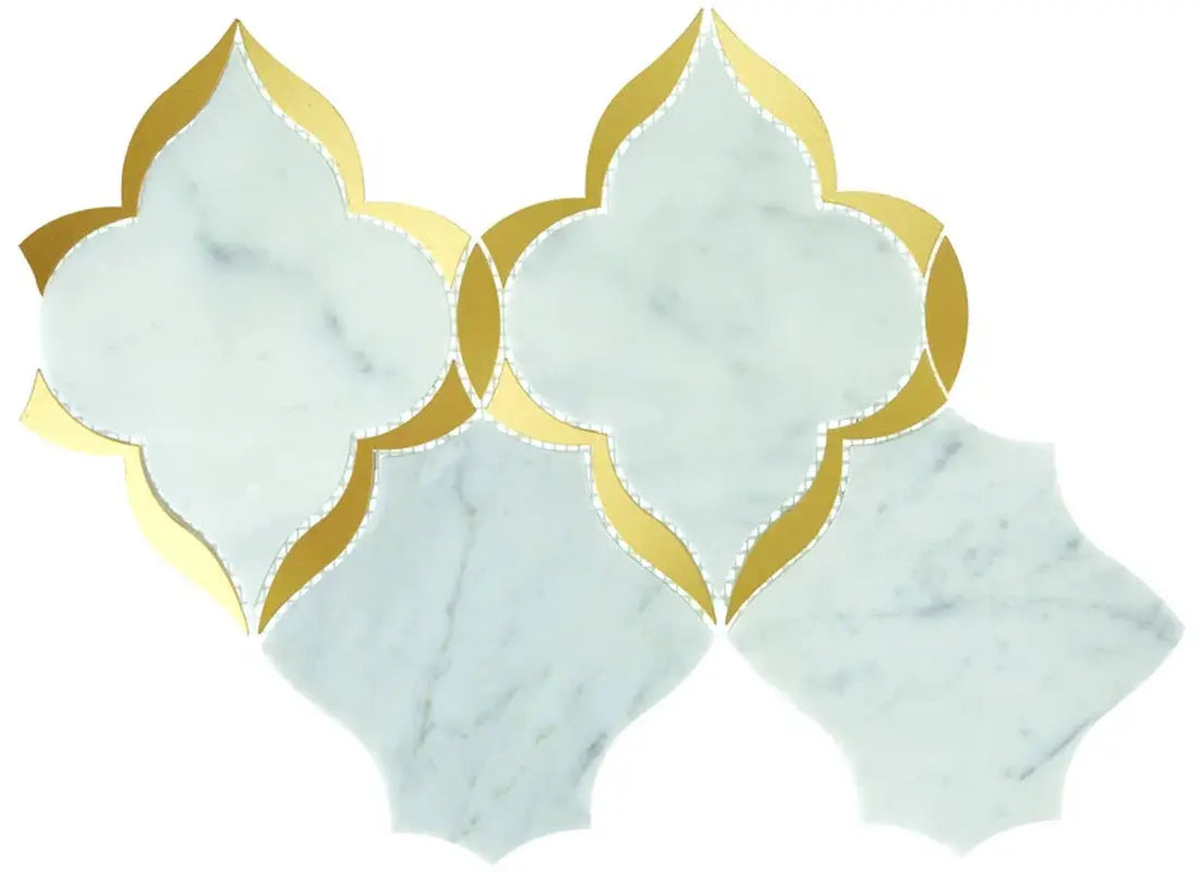 Natural Stone Arabesque Mosaic Tile