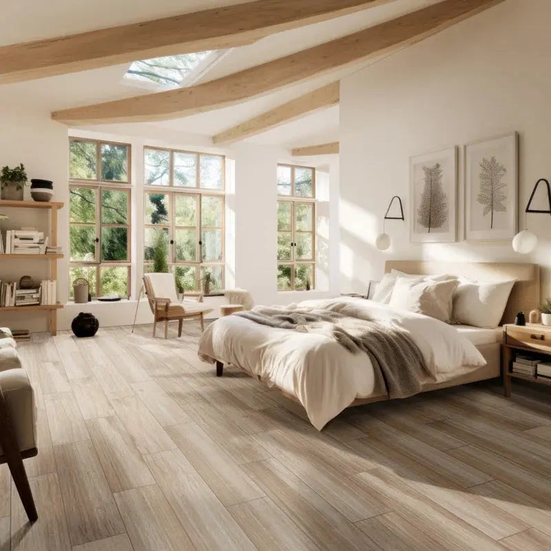 Havenwood 8" X 36" Matte Porcelain Wood Look Floor & Wall Tile