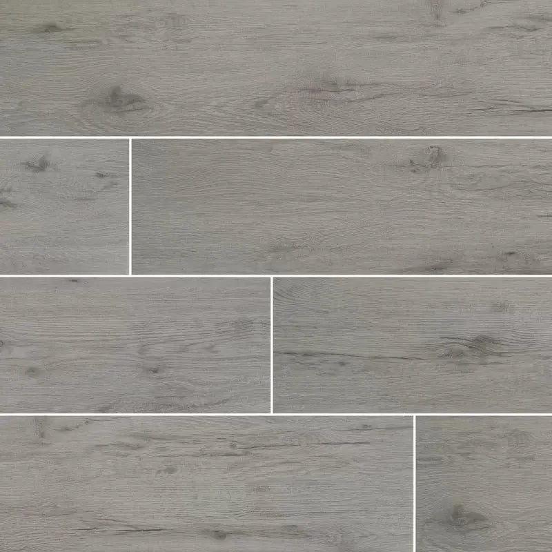 Celeste 8" X 40" Matte Ceramic Wood Look Floor & Wall Tile