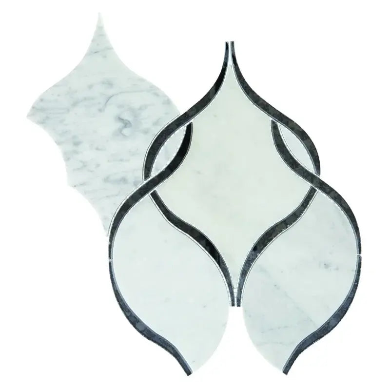 Lavaliere Carrara Natural Stone Mosaic Wall Tile