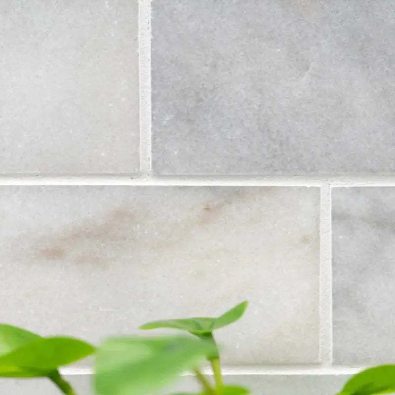 Greecian White 3" X 6" Polished Marble Subway Tile