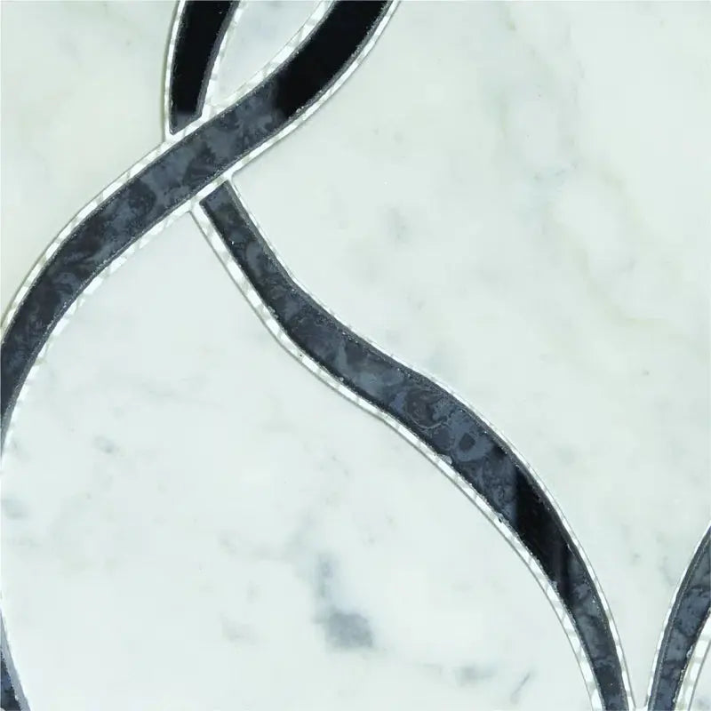 Lavaliere Carrara Natural Stone Mosaic Wall Tile