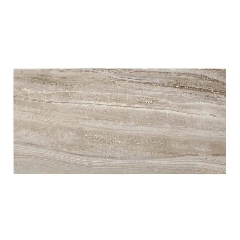 Famed 12" X 24" Porcelain Marble Look Wall & Floor Tile