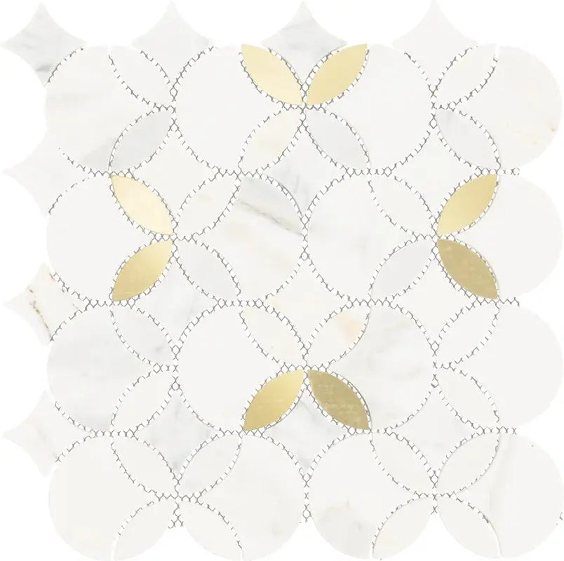 Lavaliere Calacatta Natural Stone Mosaic Wall Tile