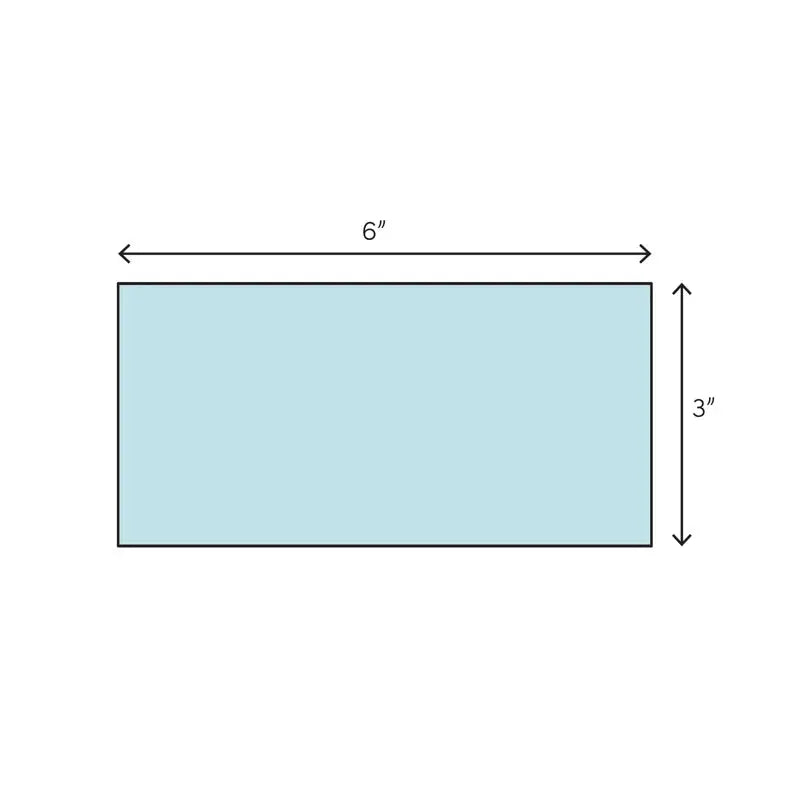 Glazed Handcrafted 3" X 6" Ceramic Subway Tile